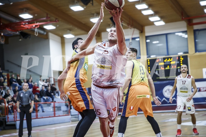 Basketball, Admiral Basketball Superliga 2019/20, Grunddurchgang 3.Runde, Traiskirchen Lions, UBSC Graz, Matija Radanovic (15)
