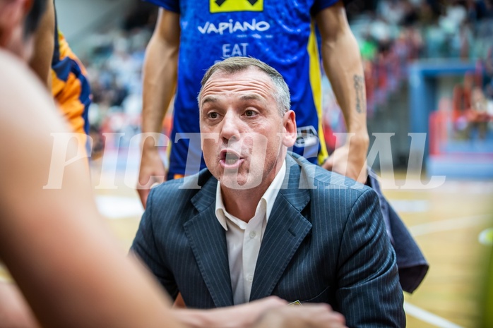 Basketball, Admiral Basketball Superliga 2019/20, Grunddurchgang 3.Runde, Traiskirchen Lions, UBSC Graz, Ervin Dragsic (Head Coach)