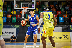 Basketball, bet-at-home Basketball Superliga 2020/21, Grunddurchgang 3. Runde, UBSC Graz, Oberwart Gunners, Magdy Abou-Ahmed (6)