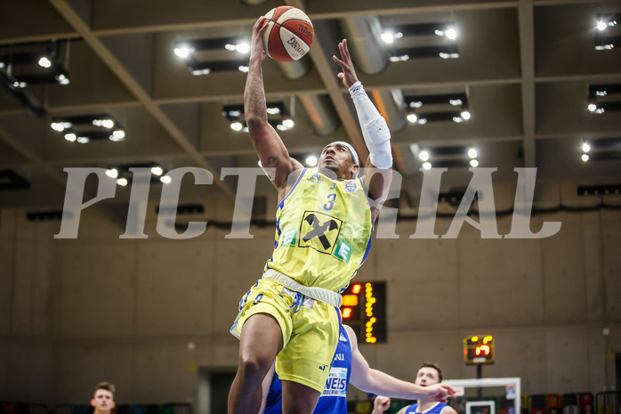 Basketball, bet-at-home Basketball Superliga 2020/21, Grunddurchgang 3. Runde, UBSC Graz, Oberwart Gunners, Stanley Whittaker (3)