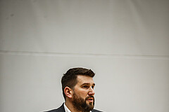 Basketball, bet-at-home Basketball Superliga 2020/21, Grunddurchgang 3. Runde, UBSC Graz, Oberwart Gunners, Horst Leitner (Coach)