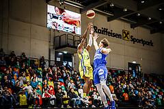Basketball, bet-at-home Basketball Superliga 2020/21, Grunddurchgang 3.Runde, UBSC Graz, Oberwart Gunners, Stanley Whittaker (3)