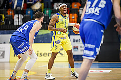 Basketball, bet-at-home Basketball Superliga 2020/21, Grunddurchgang 3. Runde, UBSC Graz, Oberwart Gunners, Stanley Whittaker (3)