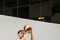 Basketball, bet-at-home Basketball Superliga 2020/21, Grunddurchgang 3. Runde, UBSC Graz, Oberwart Gunners, Jonathan Knessl (12)