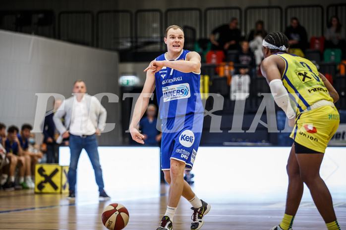Basketball, bet-at-home Basketball Superliga 2020/21, Grunddurchgang 3. Runde, UBSC Graz, Oberwart Gunners, Sebastian Käferle (7)