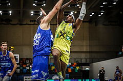 Basketball, bet-at-home Basketball Superliga 2020/21, Grunddurchgang 3.Runde, UBSC Graz, Oberwart Gunners, Stanley Whittaker (3)
