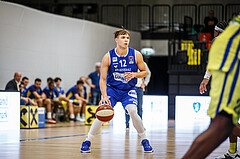 Basketball, bet-at-home Basketball Superliga 2020/21, Grunddurchgang 3. Runde, UBSC Graz, Oberwart Gunners, Jonathan Knessl (12)