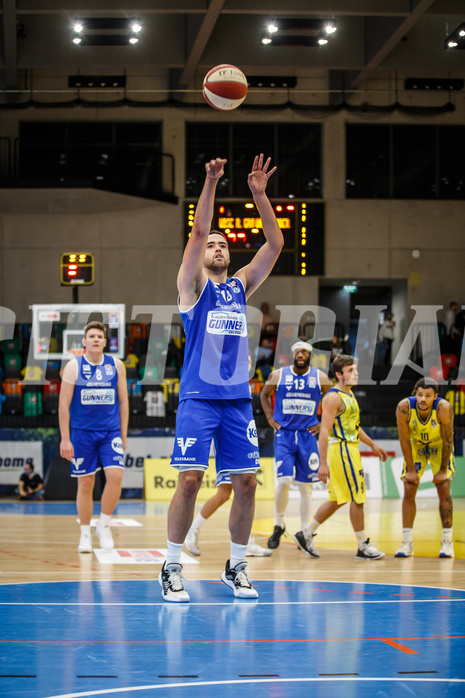 Basketball, bet-at-home Basketball Superliga 2020/21, Grunddurchgang 3. Runde, UBSC Graz, Oberwart Gunners, Quincy Diggs (13)
