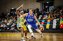 Basketball, bet-at-home Basketball Superliga 2020/21, Grunddurchgang 3.Runde, UBSC Graz, Oberwart Gunners, Edi Patekar (9)