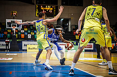 Basketball, bet-at-home Basketball Superliga 2020/21, Grunddurchgang 3.Runde, UBSC Graz, Oberwart Gunners, Quincy Diggs (13)