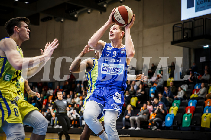 Basketball, bet-at-home Basketball Superliga 2020/21, Grunddurchgang 3.Runde, UBSC Graz, Oberwart Gunners, Edi Patekar (9)