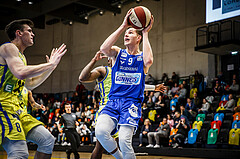 Basketball, bet-at-home Basketball Superliga 2020/21, Grunddurchgang 3.Runde, UBSC Graz, Oberwart Gunners, Edi Patekar (9)