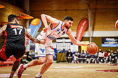 Basketball, Basketball Austria, Cup Final Four 2021/22 
Herren Cupfinale, BC GGMT Vienna, Oberwart Gunners, Ioannis Chatzinikolas (11)