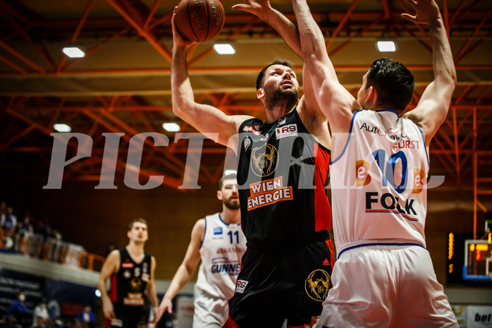 Basketball, Basketball Austria, Cup Final Four 2021/22 
Herren Cupfinale, BC GGMT Vienna, Oberwart Gunners, Jozo Rados (3)