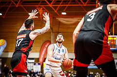 Basketball, Basketball Austria, Cup Final Four 2021/22 
Herren Cupfinale, BC GGMT Vienna, Oberwart Gunners, Ioannis Chatzinikolas (11)
