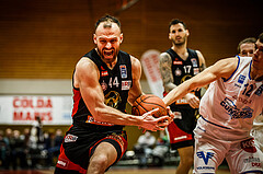 Basketball, Basketball Austria, Cup Final Four 2021/22 
Herren Cupfinale, BC GGMT Vienna, Oberwart Gunners, Enis Murati (44)