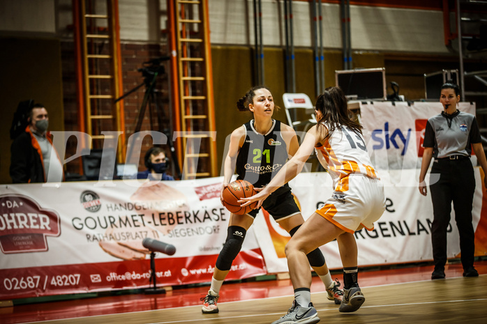 Basketball, Basketball Austria, Cup Final Four 2021/22 
Damen Cupfinale, BK Duchess, Basket Flames, Lena Mersch (21)