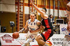 Basketball, Basketball Austria, Cup Final Four 2021/22 
Herren Cupfinale, BC GGMT Vienna, Oberwart Gunners, Travis Atson (4)