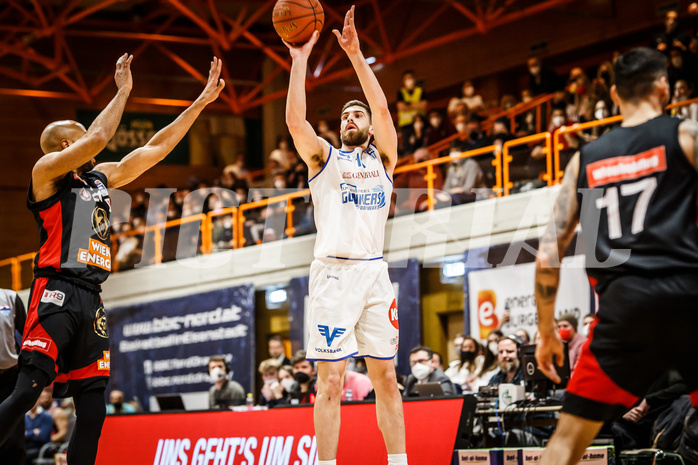 Basketball, Basketball Austria, Cup Final Four 2021/22 
Herren Cupfinale, BC GGMT Vienna, Oberwart Gunners, Ioannis Chatzinikolas (11)