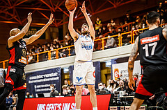 Basketball, Basketball Austria, Cup Final Four 2021/22 
Herren Cupfinale, BC GGMT Vienna, Oberwart Gunners, Ioannis Chatzinikolas (11)