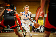 Basketball, Basketball Austria, Cup Final Four 2021/22 
Herren Cupfinale, BC GGMT Vienna, Oberwart Gunners, Travis Atson (4)