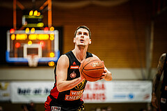 Basketball, Basketball Austria, Cup Final Four 2021/22 
Herren Cupfinale, BC GGMT Vienna, Oberwart Gunners, Bogic Vujosevic (5)
