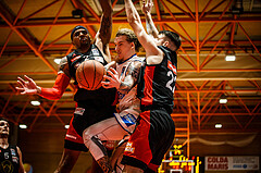 Basketball, Basketball Austria, Cup Final Four 2021/22 
Herren Cupfinale, BC GGMT Vienna, Oberwart Gunners, Travis Atson (4)