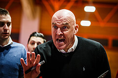 Basketball, Basketball Austria, Cup Final Four 2021/22 
Herren Cupfinale, BC GGMT Vienna, Oberwart Gunners, Aramis Naglic (Head Coach)