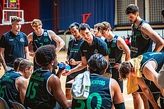 Basketball, Basketball Zweite Liga 2022/23, Grunddurchgang 6.Runde, Basket Flames, Union Deutsch Wagram Alligators, Lukas Hofer (Head Coach)