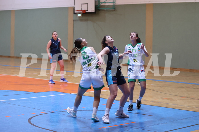 13.11.2022, Unionhalle A, Damen Austria Basketball Cup 2022/23, Viertelfinale,  
UBI Holding Graz vs. Vienna Timberwolves,  