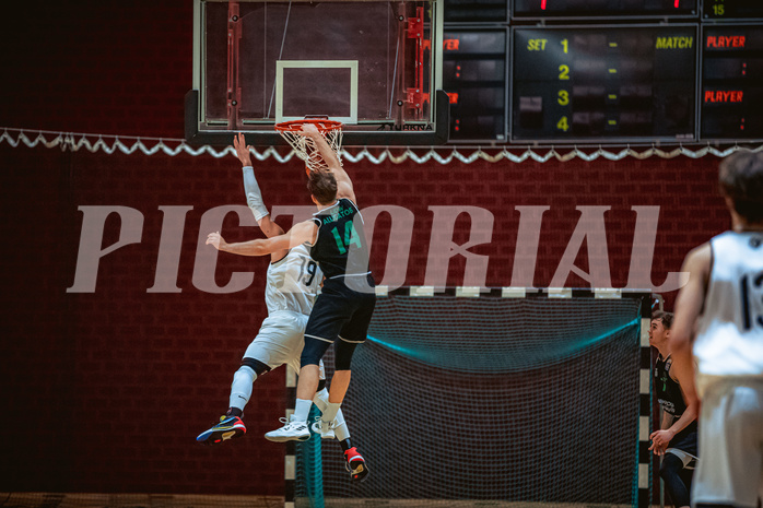 Basketball, Basketball Zweite Liga 2022/23, Grunddurchgang 6.Runde, Basket Flames, Union Deutsch Wagram Alligators, Branislav Balvan (14)