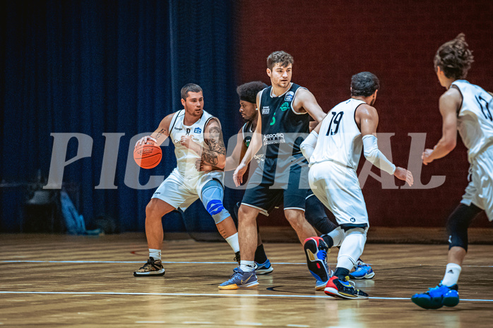 Basketball, Basketball Zweite Liga 2022/23, Grunddurchgang 6.Runde, Basket Flames, Union Deutsch Wagram Alligators, Nikolas Susa (8)