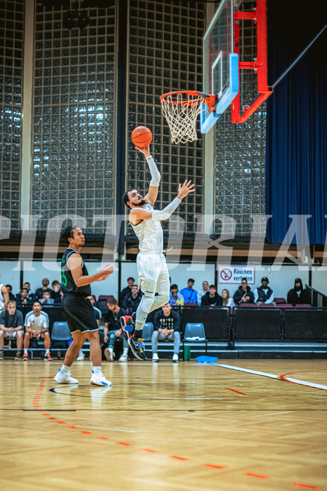 Basketball, Basketball Zweite Liga 2022/23, Grunddurchgang 6.Runde, Basket Flames, Union Deutsch Wagram Alligators, Lazar Gagic (79)