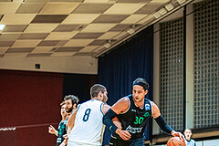 Basketball, Basketball Zweite Liga 2022/23, Grunddurchgang 6.Runde, Basket Flames, Union Deutsch Wagram Alligators, Marko Kolaric (30)