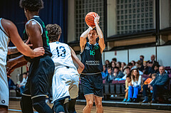 Basketball, Basketball Zweite Liga 2022/23, Grunddurchgang 6.Runde, Basket Flames, Union Deutsch Wagram Alligators, Alek Rangelov (16)