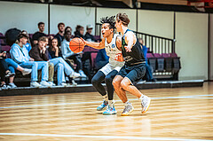 Basketball, Basketball Zweite Liga 2022/23, Grunddurchgang 6.Runde, Basket Flames, Union Deutsch Wagram Alligators, Yann Grandperret (3)