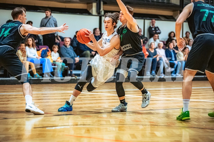 Basketball, Basketball Zweite Liga 2022/23, Grunddurchgang 6.Runde, Basket Flames, Union Deutsch Wagram Alligators, Patrick Fister (13)