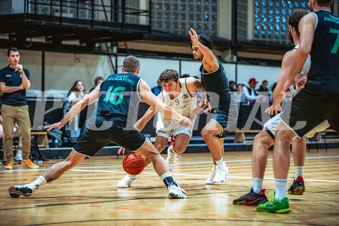 Basketball, Basketball Zweite Liga 2022/23, Grunddurchgang 6.Runde, Basket Flames, Union Deutsch Wagram Alligators, Ernesto Bergendahl (9)