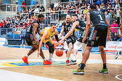 Basketball, Win2Day Superliga 2022/23, Viertelfinale Spiel 4, SKN St. Pölten Basketball, Raiffeisen Flyers Wels, Philip Jalalpoor (5)