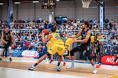 Basketball, Win2Day Superliga 2022/23, Viertelfinale Spiel 4, SKN St. Pölten Basketball, Raiffeisen Flyers Wels, Christopher Ferguson (20)