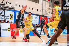 Basketball, Win2Day Superliga 2022/23, Viertelfinale Spiel 4, SKN St. Pölten Basketball, Raiffeisen Flyers Wels, Philip Jalalpoor (5)