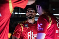Basketball, Win2Day Superliga 2022/23, Viertelfinale Spiel 4, SKN St. Pölten Basketball, Raiffeisen Flyers Wels, Rashaan Guylain Mbemba (12)