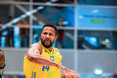 Basketball, Win2Day Superliga 2022/23, Viertelfinale Spiel 4, SKN St. Pölten Basketball, Raiffeisen Flyers Wels, Michael Holton Jr. (14)