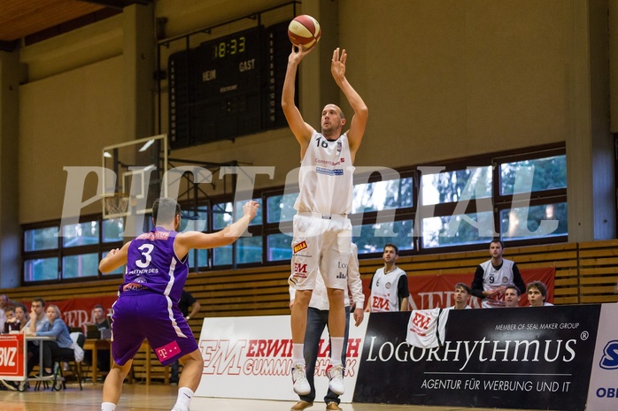 Basketball, 2.Bundesliga, Grunddurchgang 2.Runde, Mattersburg Rocks, Vienna DC Timberwolves, Corey HALLETT (16)