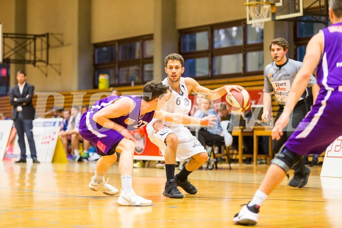 Basketball, 2.Bundesliga, Grunddurchgang 2.Runde, Mattersburg Rocks, Vienna DC Timberwolves, Jan NICOLI (6)
