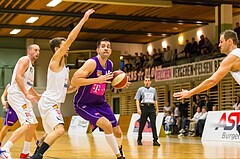Basketball, 2.Bundesliga, Grunddurchgang 2.Runde, Mattersburg Rocks, Vienna DC Timberwolves, Vincent Polakovic (15)