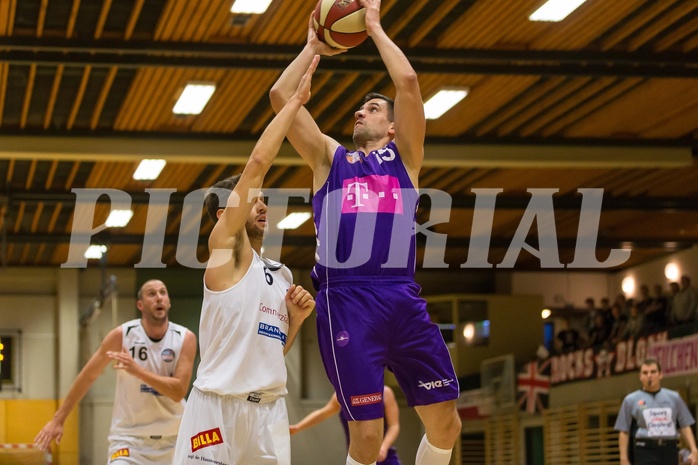 Basketball, 2.Bundesliga, Grunddurchgang 2.Runde, Mattersburg Rocks, Vienna DC Timberwolves, Vincent Polakovic (15)
