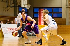 Basketball, 2.Bundesliga, Grunddurchgang 2.Runde, Mattersburg Rocks, Vienna DC Timberwolves, Laurence Müller (27)
