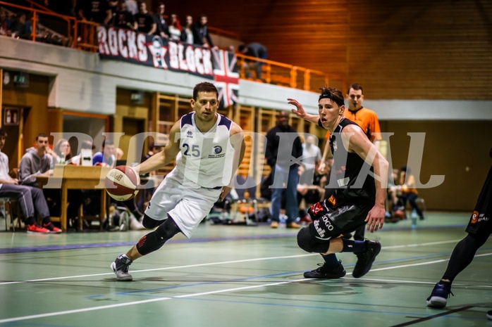 Basketball, 2.Bundesliga, Grunddurchgang 15.Runde, BBC Nord Dragonz, Mattersburg Rocks, Dragisa Najdanovic (25)