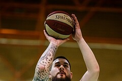 Basketball, 2.Bundesliga, Grunddurchgang 15.Runde, BBC Nord Dragonz, Mattersburg Rocks, Adis Mamela (29)